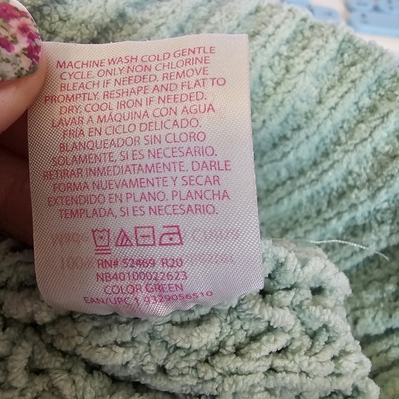 No Boundaries Light Mint Green Pullover Open Knit Sweater Size XS‎ / 1 - Picture 9 of 9